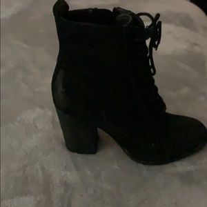 Aldos black booties